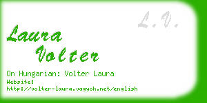 laura volter business card